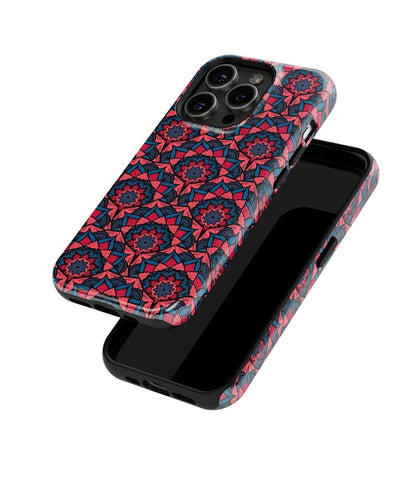 Ethereal Mandala Elegance - iPhone Case