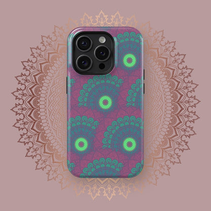 Ethereal Mandala Vortex - iPhone Case