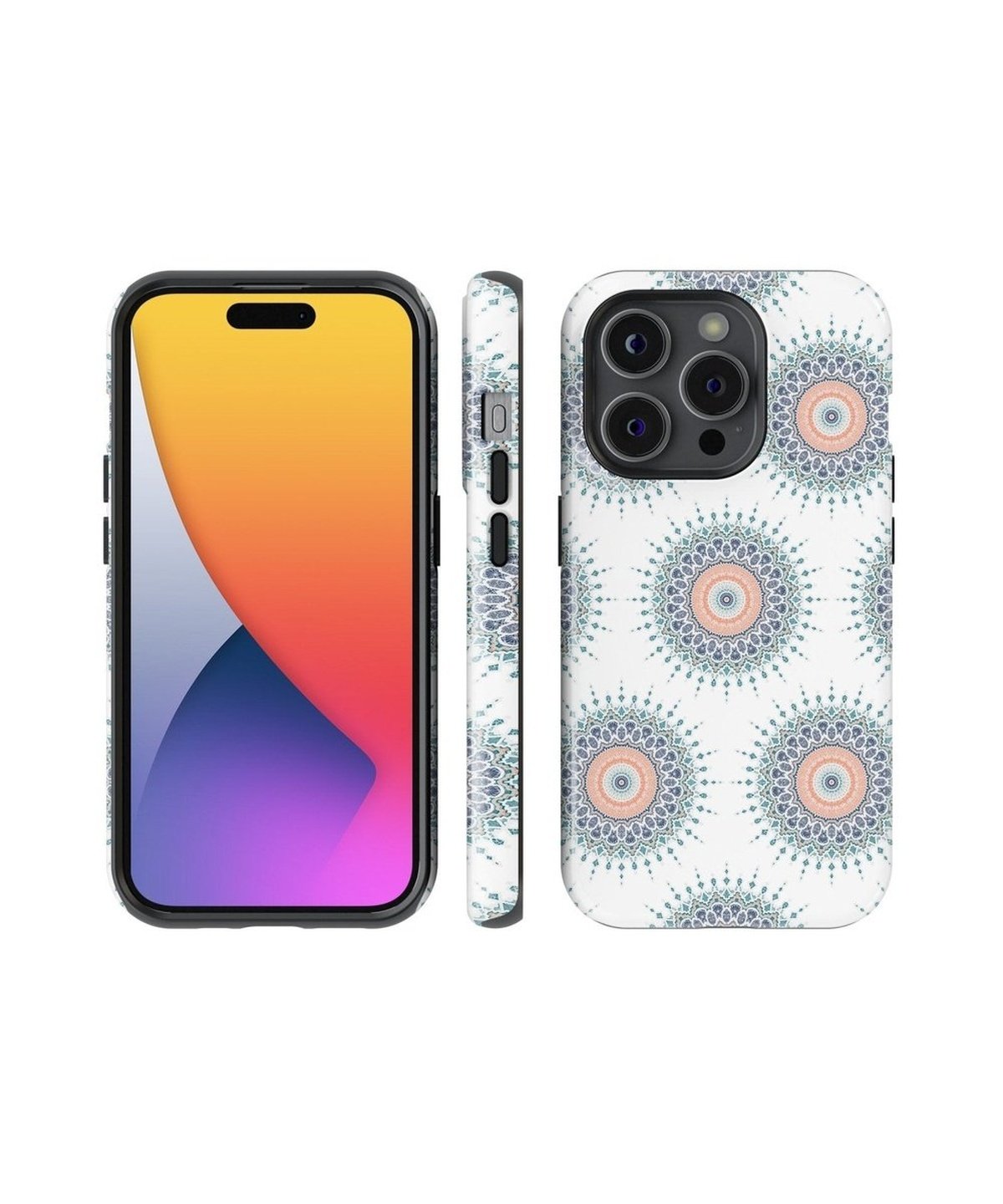 Ethereal Mandalic Patterns - iPhone Case