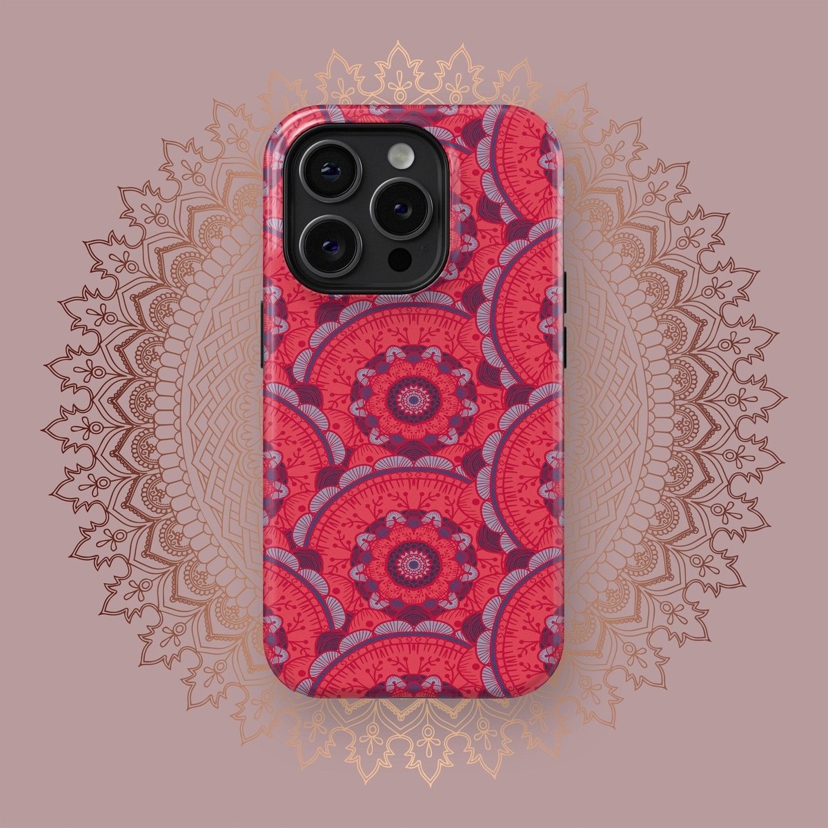 Ethereal Mandalic Universe - iPhone Case