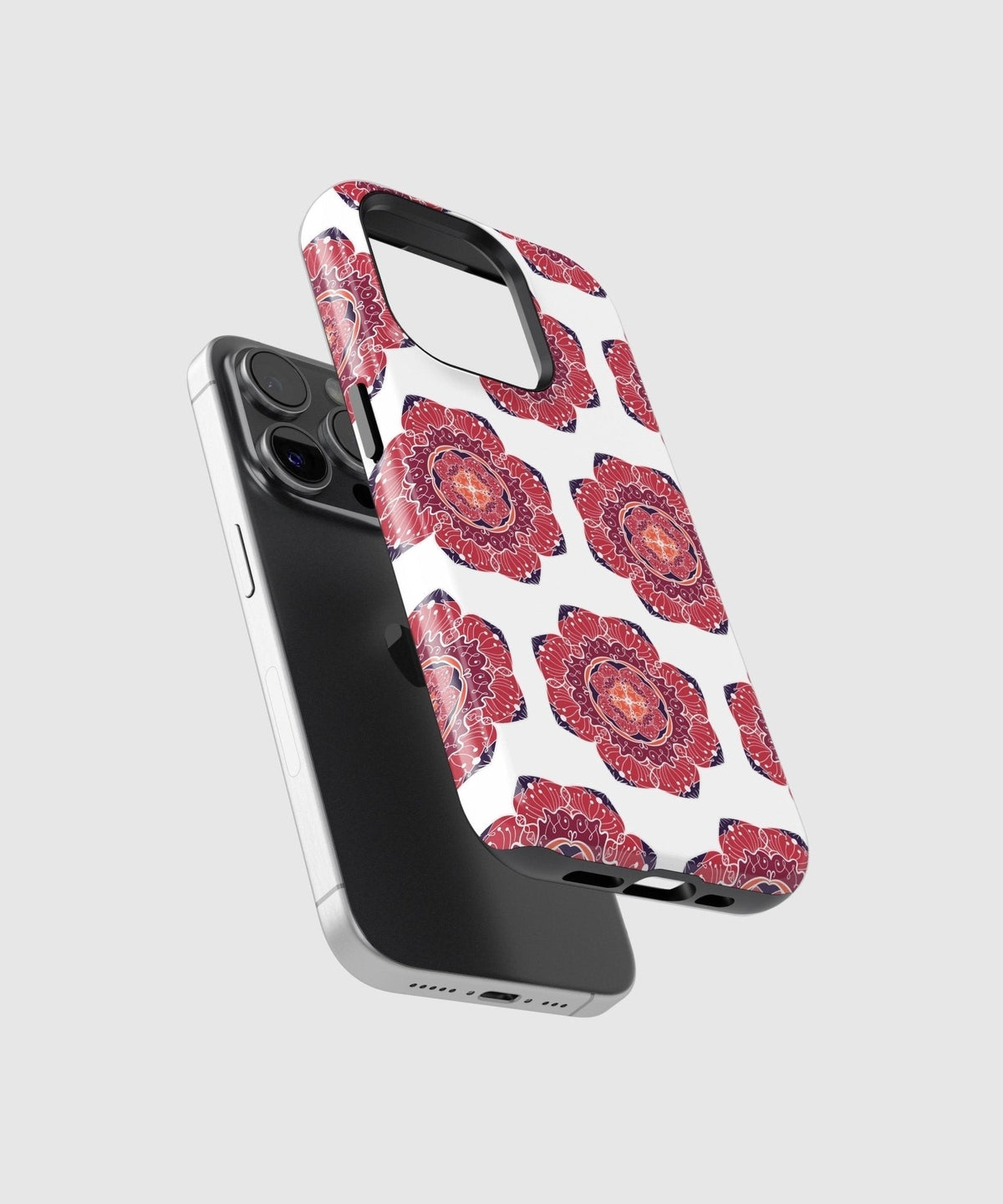 Ethereal Yantra Circles - iPhone Case