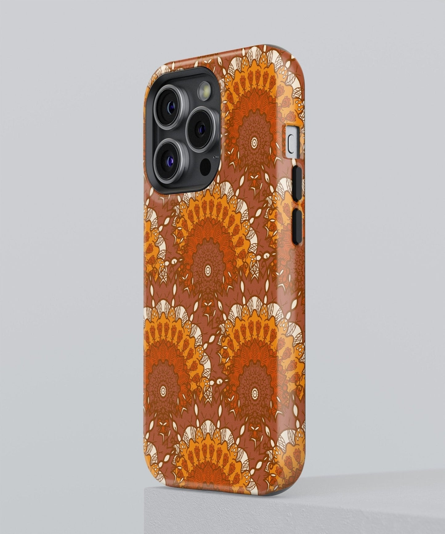 Ethereal Yantra Melodies - iPhone Case