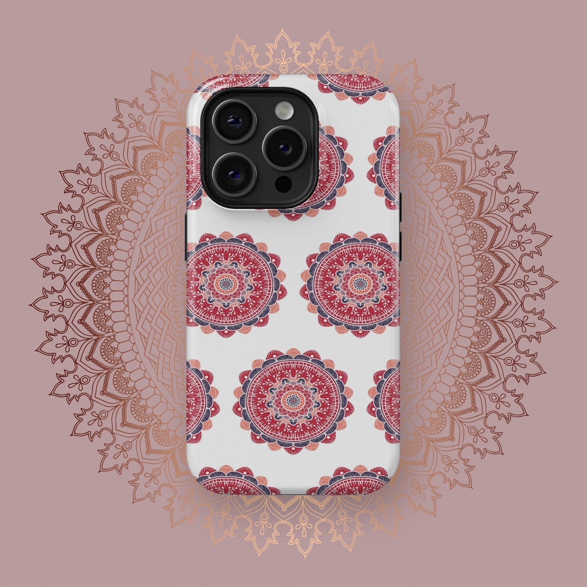 Ethereal Yantra Radiance - iPhone Case