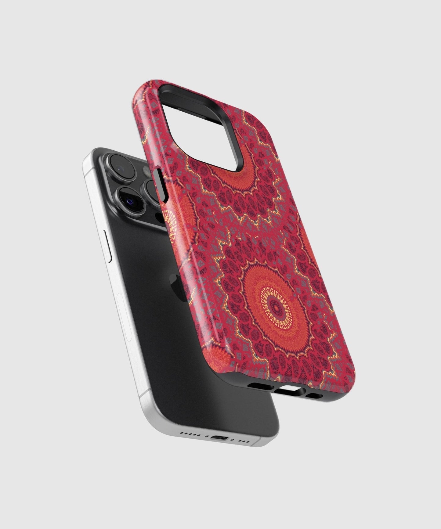 Ethereal Yantra Symphony - iPhone Case