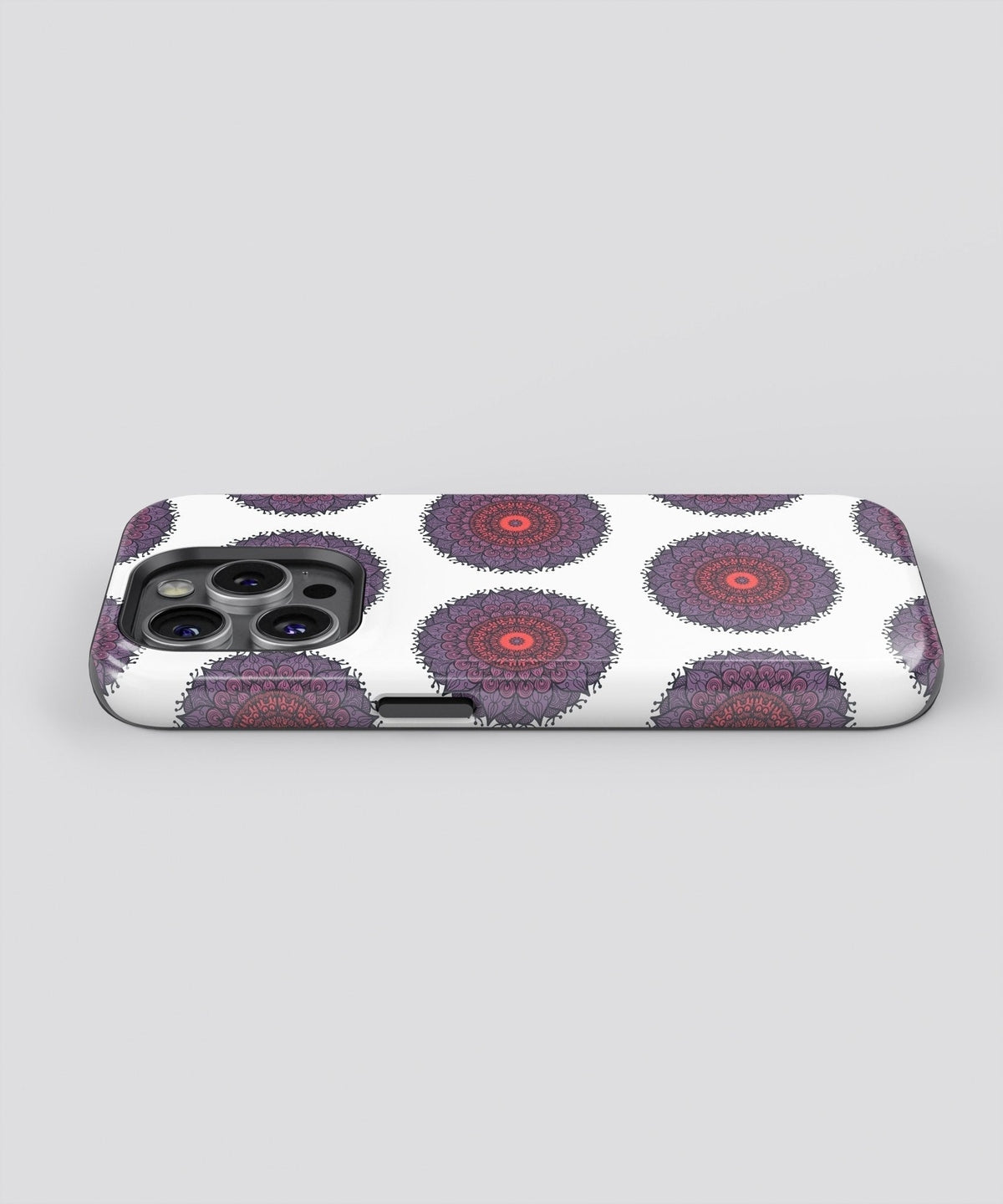 Ethereal Yantra Whirls - iPhone Case