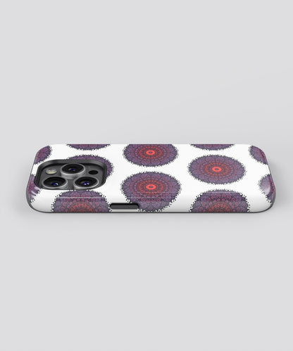 Ethereal Yantra Whirls - iPhone Case