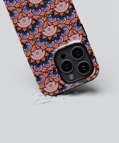 Euphoric Mandalic Circles - iPhone Case