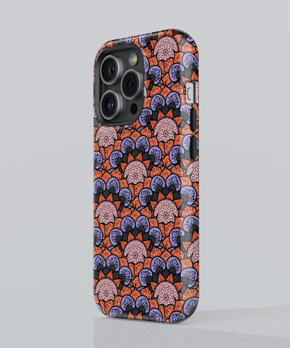 Euphoric Mandalic Circles - iPhone Case