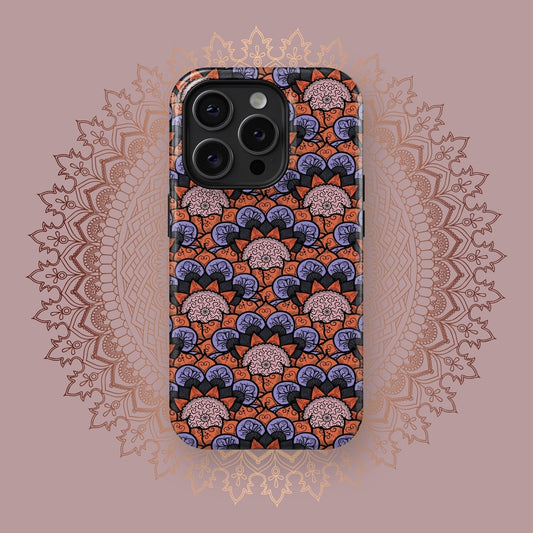 Euphoric Mandalic Circles - iPhone Case