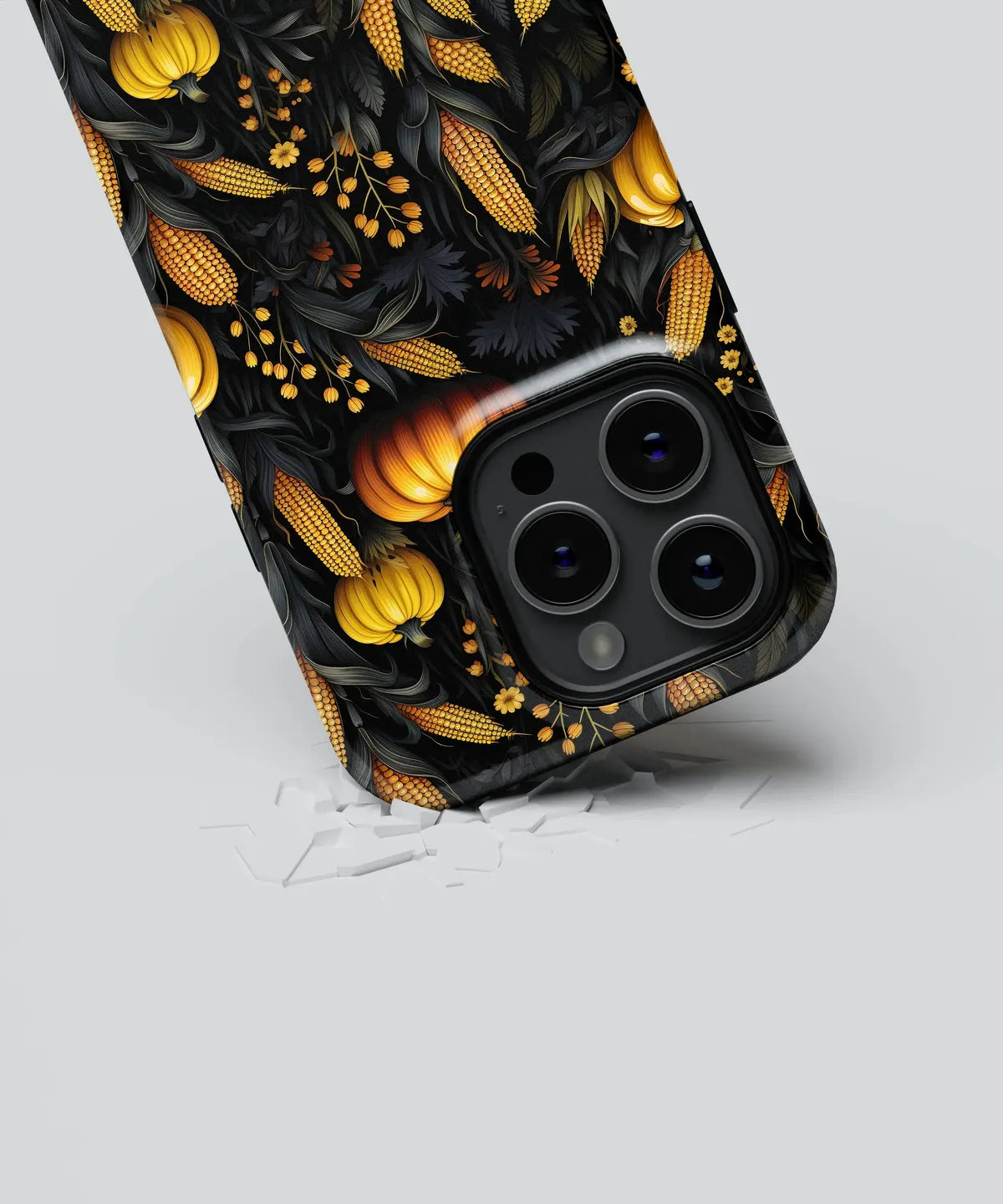 Falling Leaves, Rising Hues Embracing Autumn's Symphony - iPhone Case-Tousphone