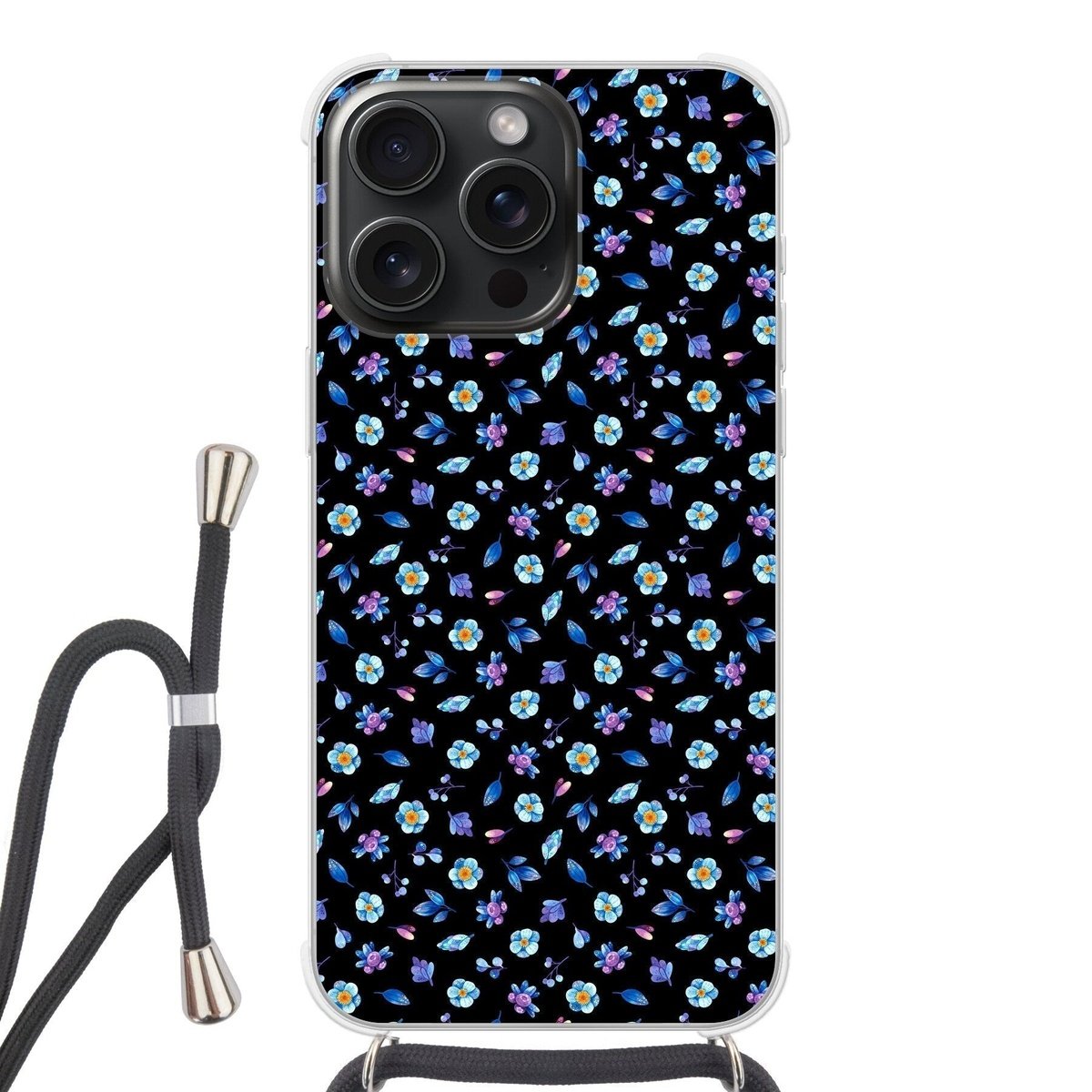 Floral Crossbody Phone Case