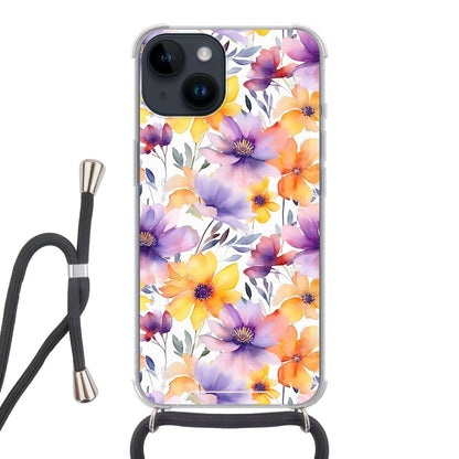 Floral Crossbody Phone Case