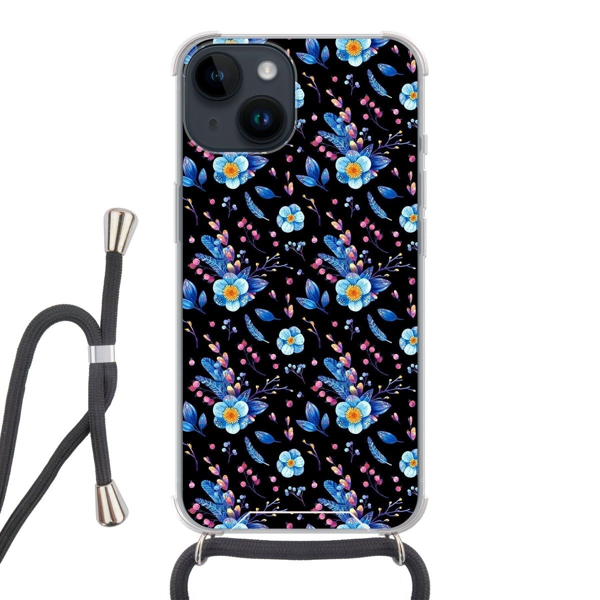 Floral Crossbody Phone Case