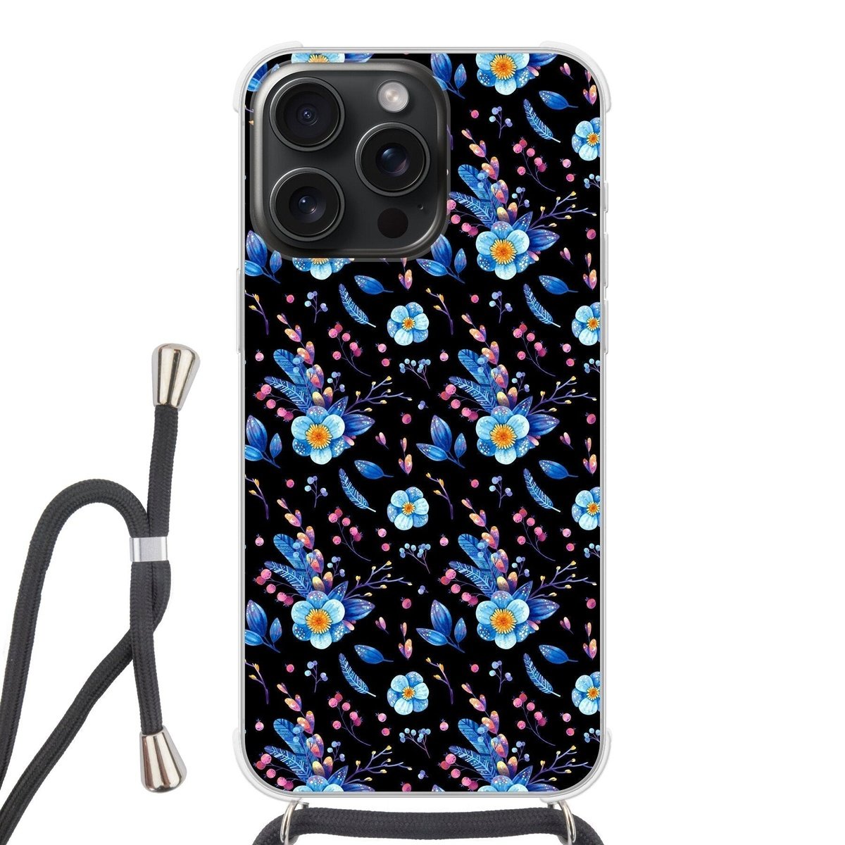 Floral Crossbody Phone Case