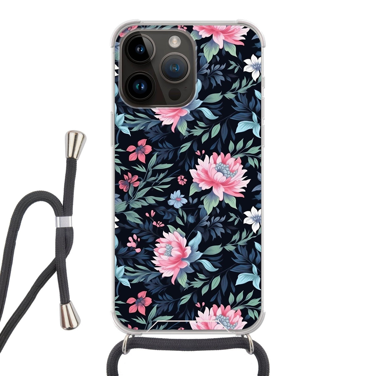 Floral Crossbody Phone Case