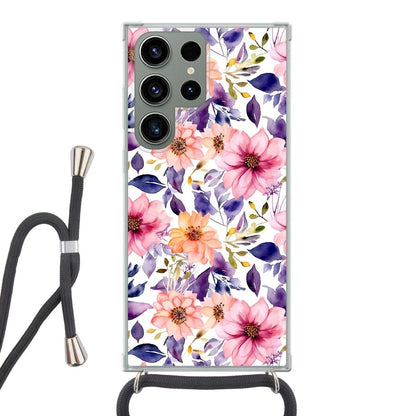 Floral Crossbody Phone Case