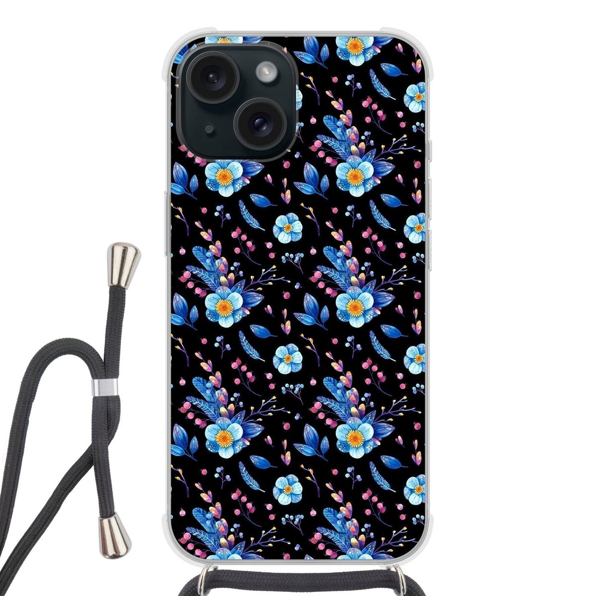 Floral Crossbody Phone Case