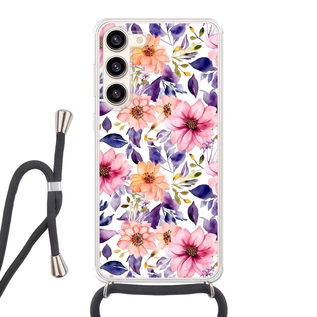 Floral Crossbody Phone Case