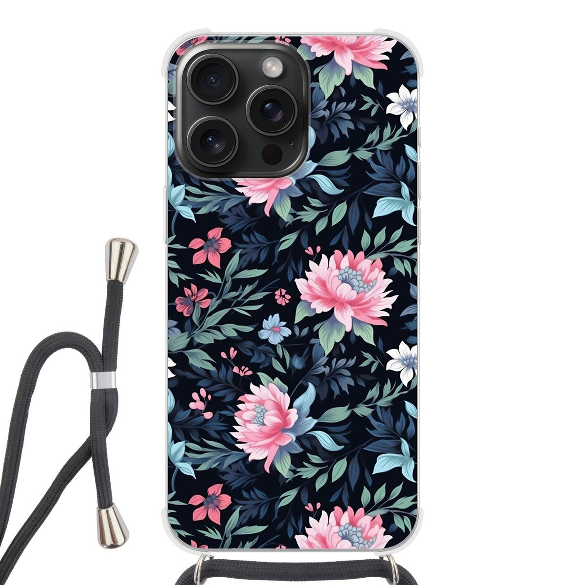 Floral Crossbody Phone Case