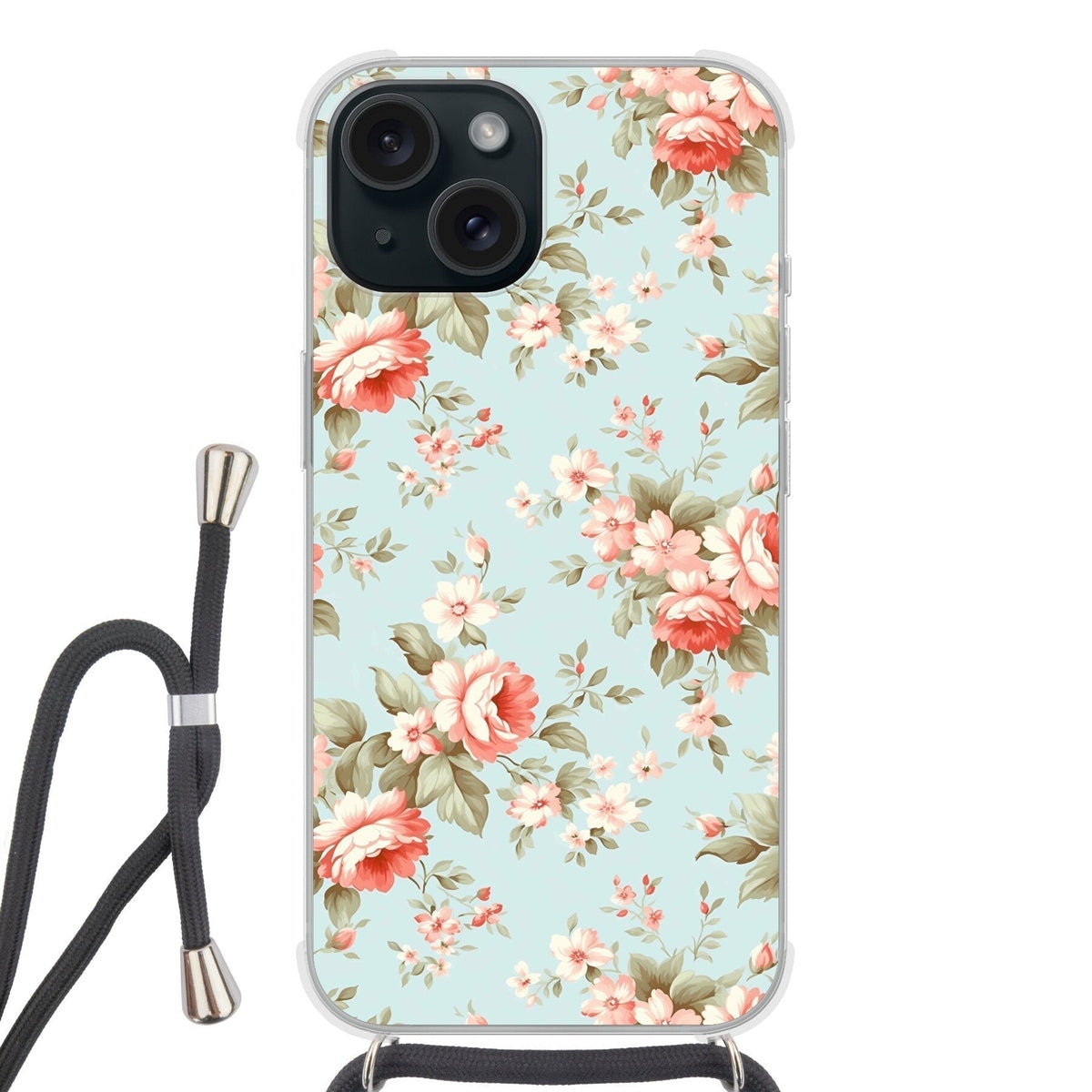 Floral Crossbody Phone Case