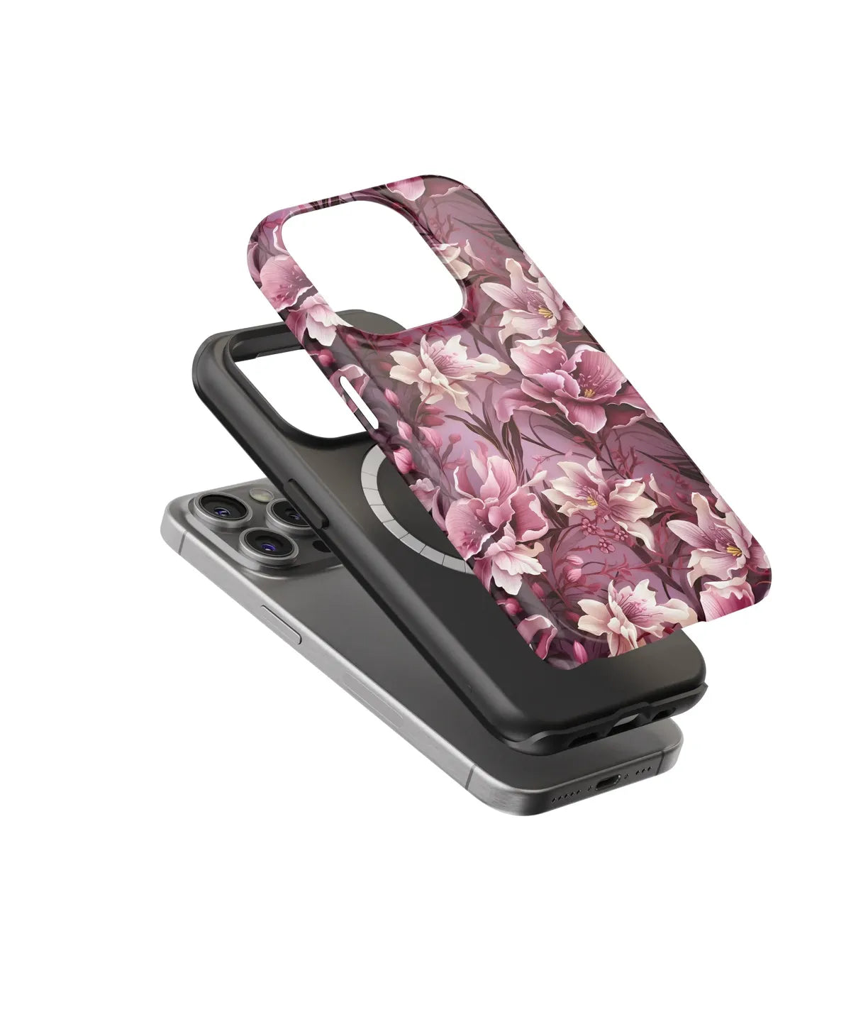 Floral Elegance Beauty in Nature's Bouquet - iPhone Case-Tousphone