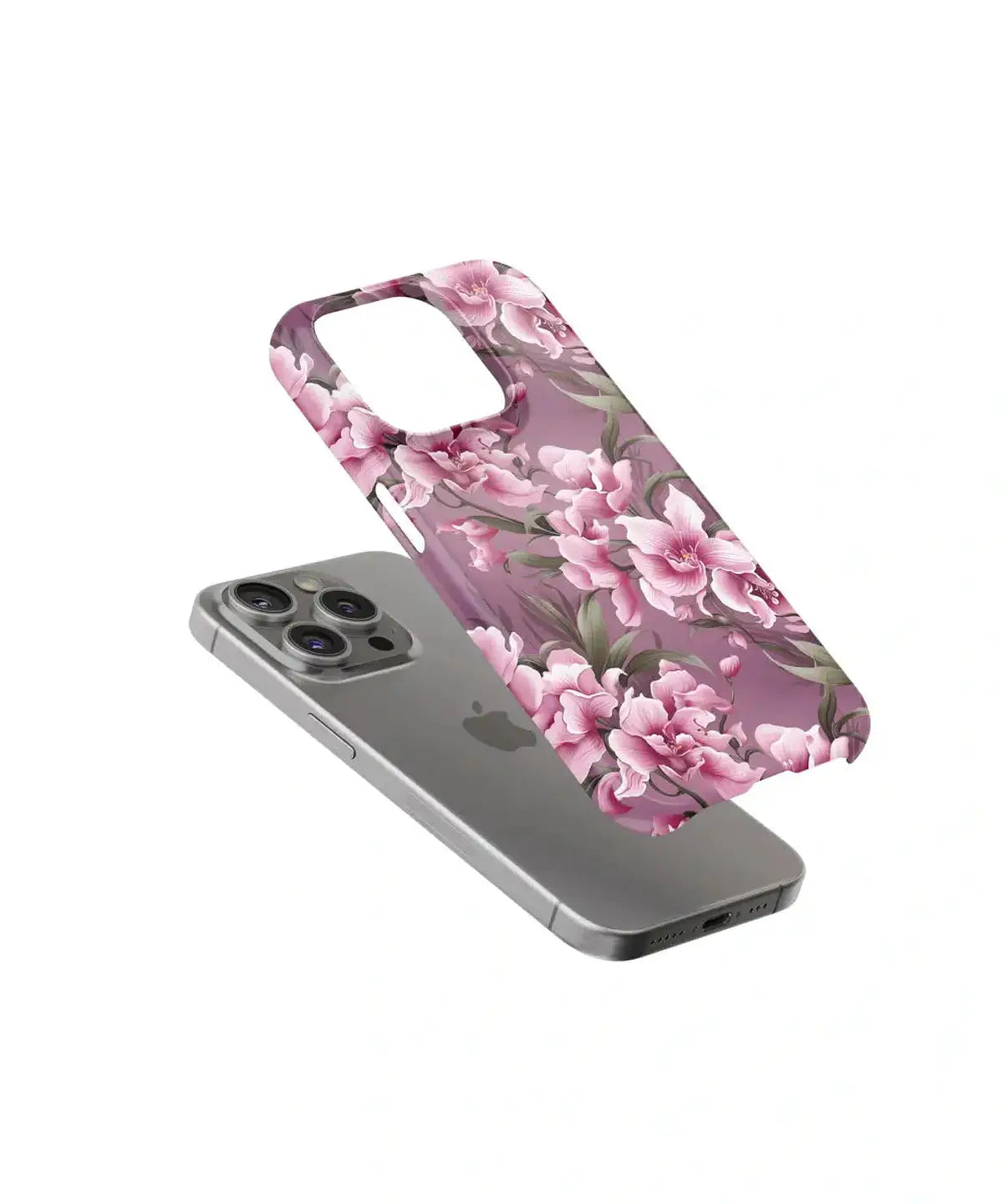 Floral Symphony Nature's Melody in Bloom - iPhone Case-Slim Case-iPhone 15 Pro Max-Tousphone