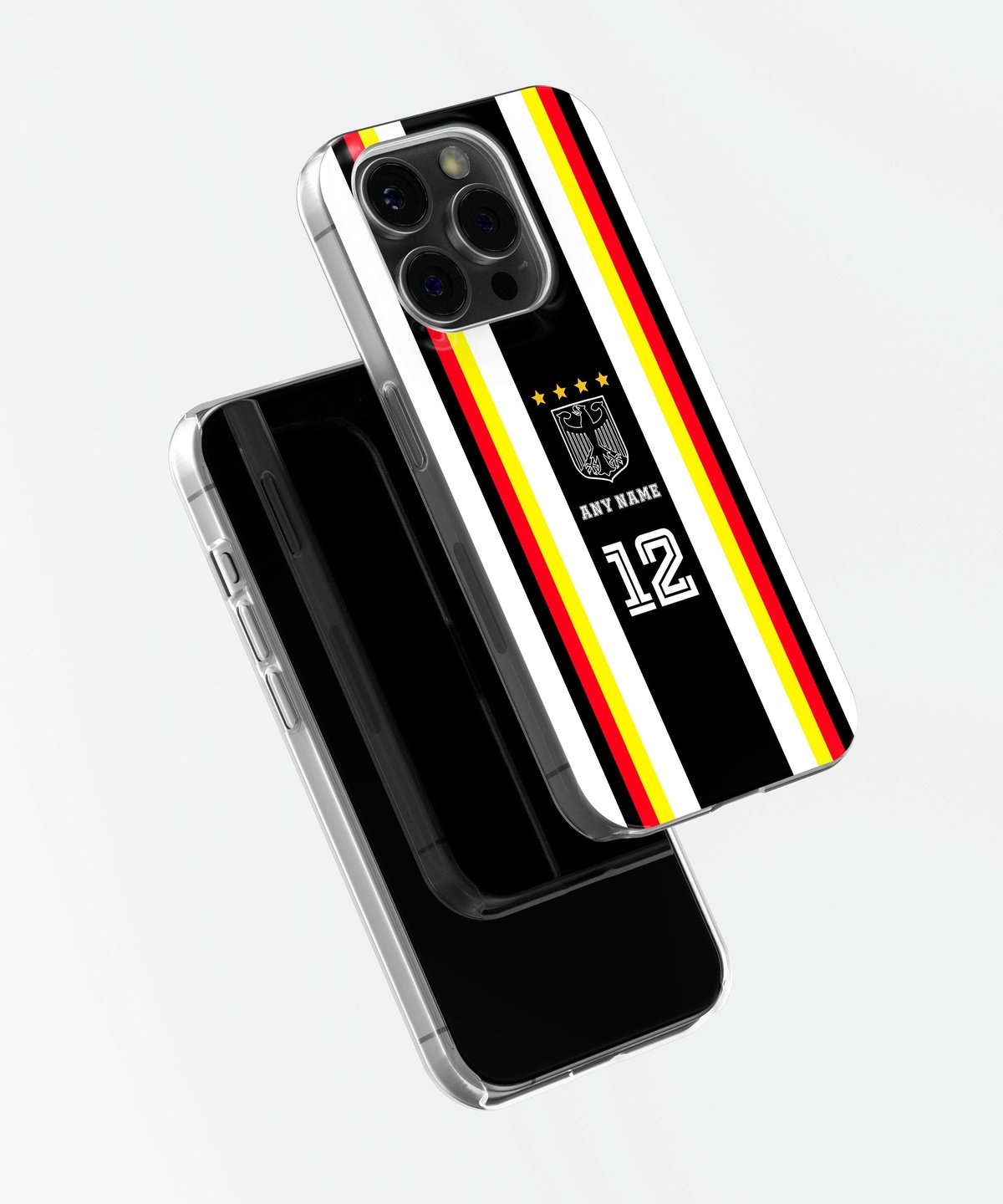 Germany Color Football Fan - iPhone Case Soft Case