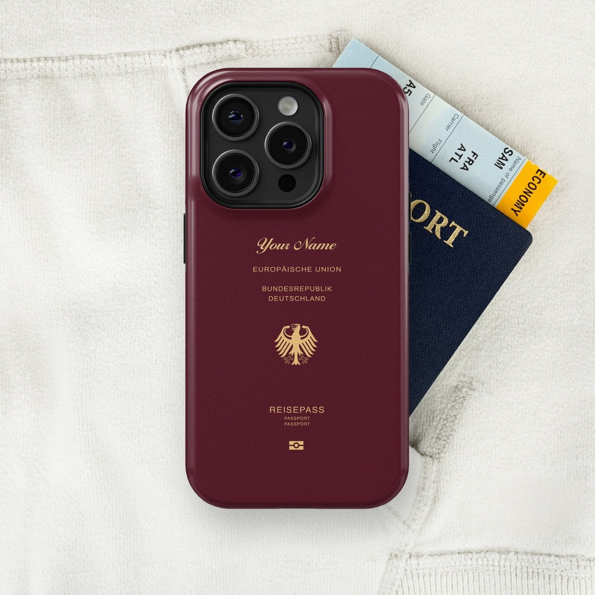 Germany Passport - iPhone Case Tough Case