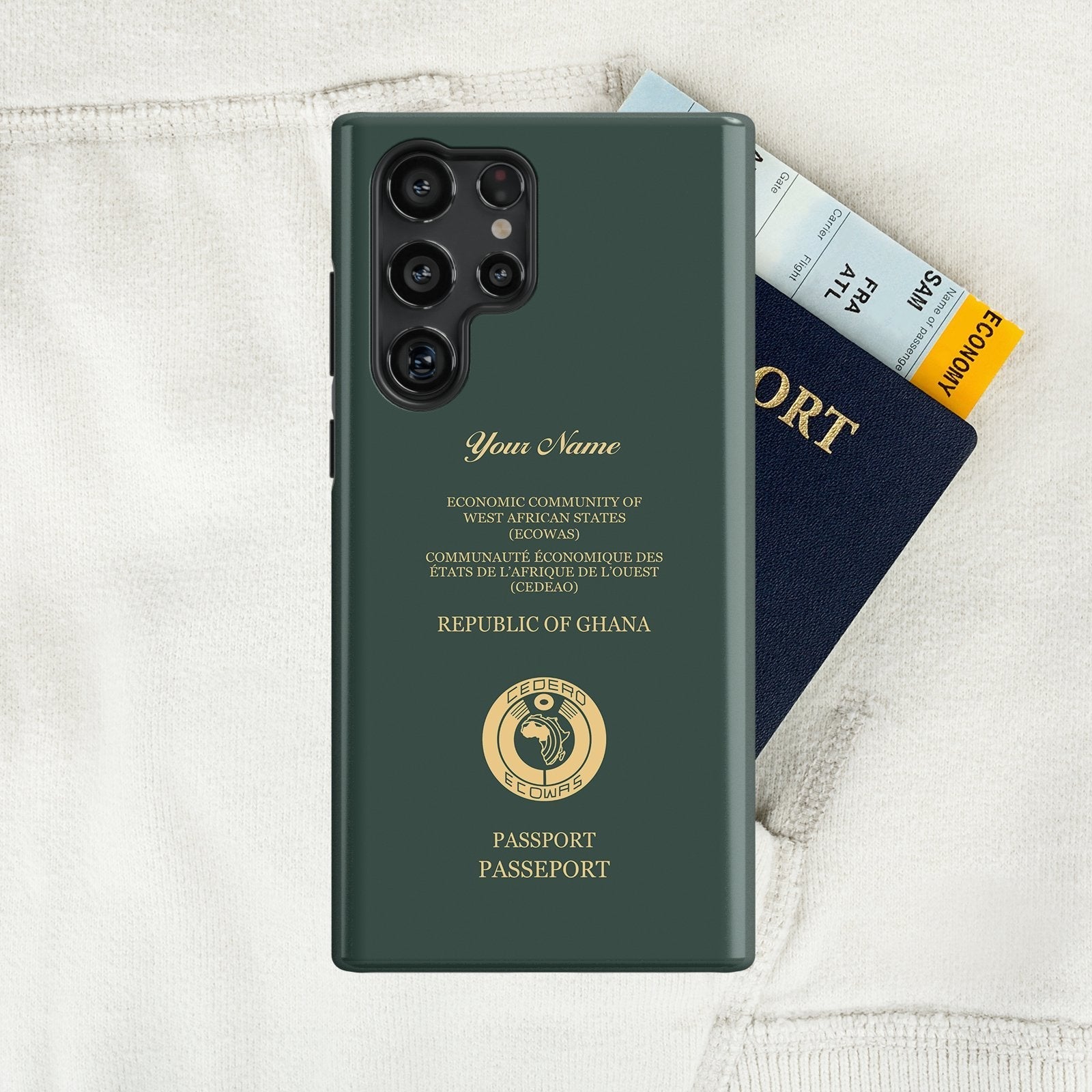 Ghana Passport - Samsung Galaxy S Case