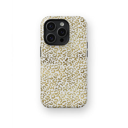 Golden Leopard Grace - iPhone Case