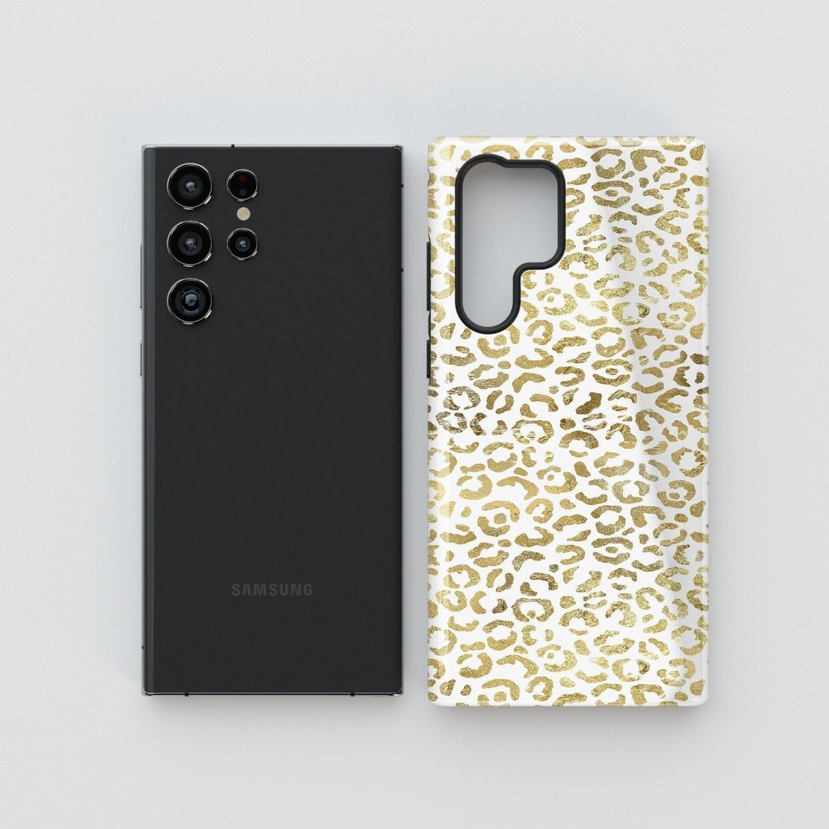 Golden Leopard Grace - Samsung Case