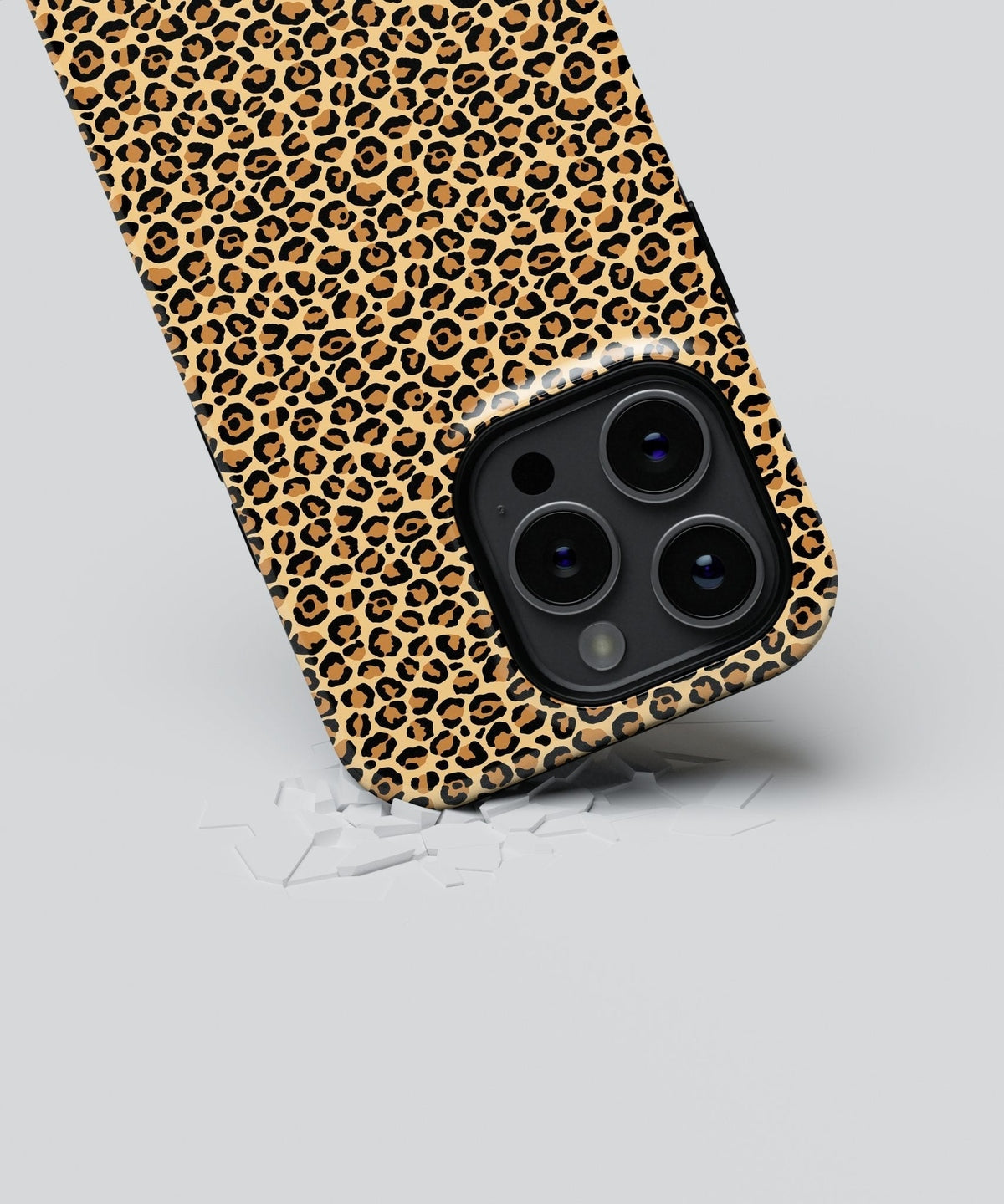 Graceful Leap of the Leopard - iPhone Case