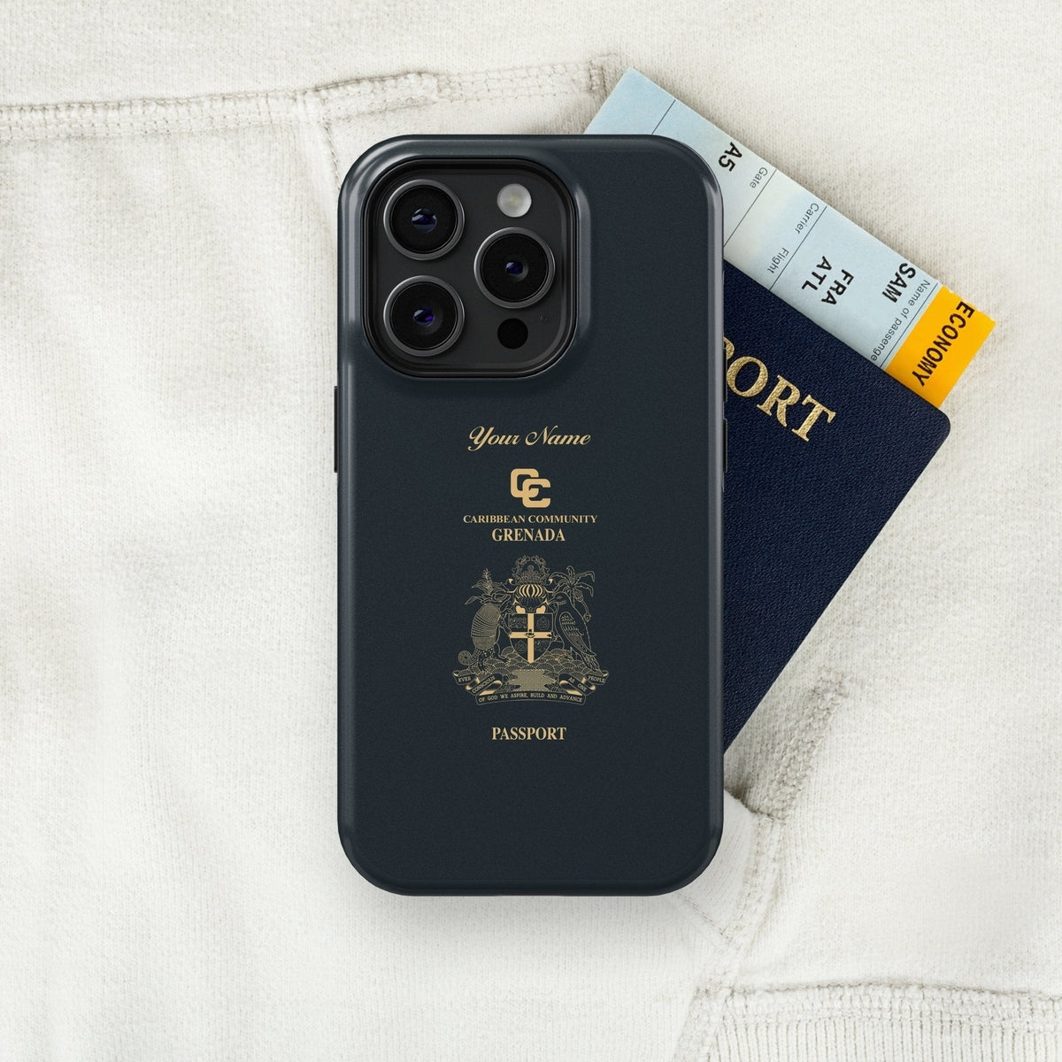 Grenada Passport - iPhone Case Tough Case