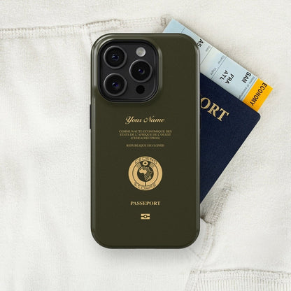 Guinea Passport - iPhone Case Tough Case