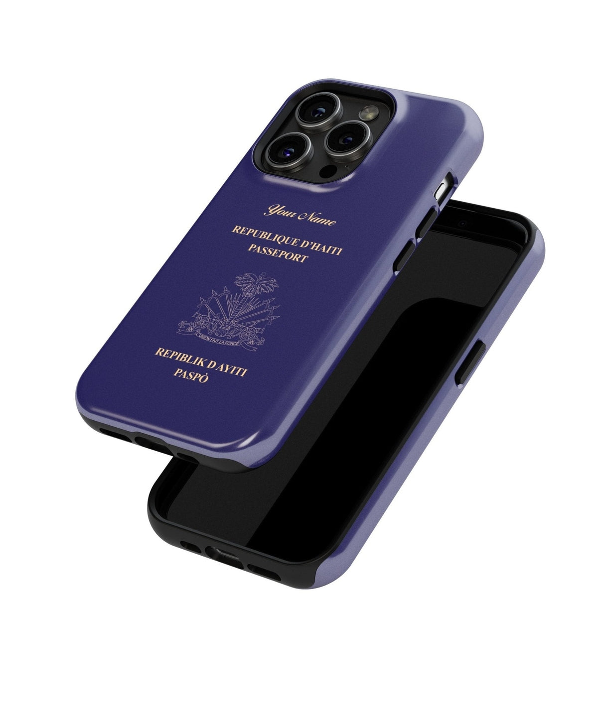 Haiti Passport - iPhone Case