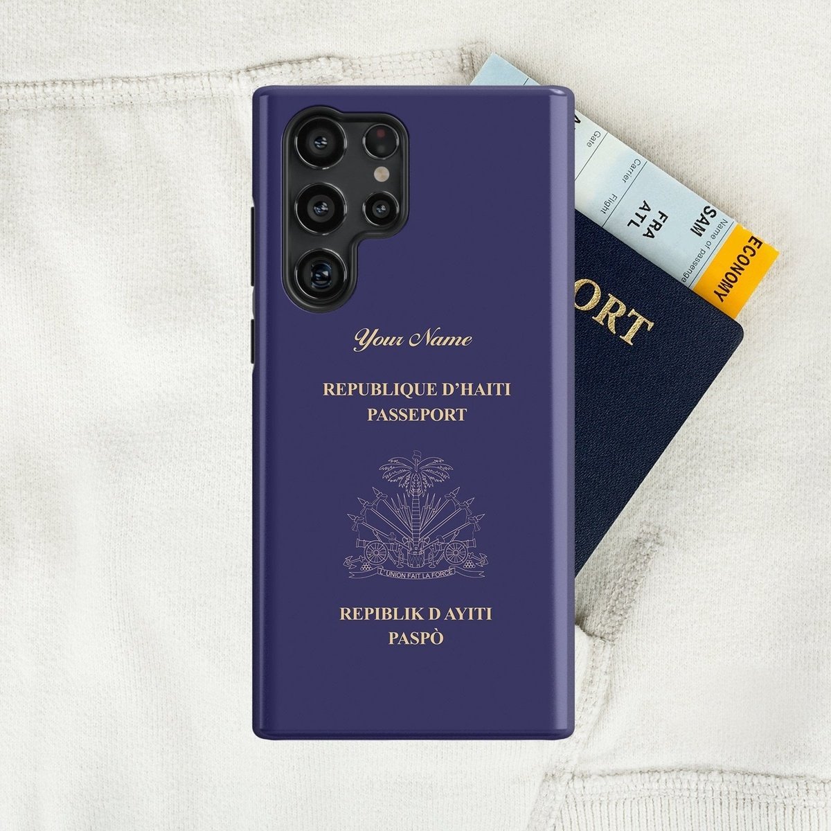 Haiti Passport - Samsung Galaxy S Case