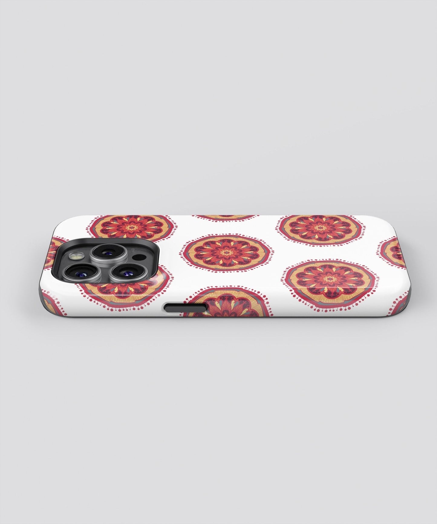 Harmonic Mandalic Circles - iPhone Case