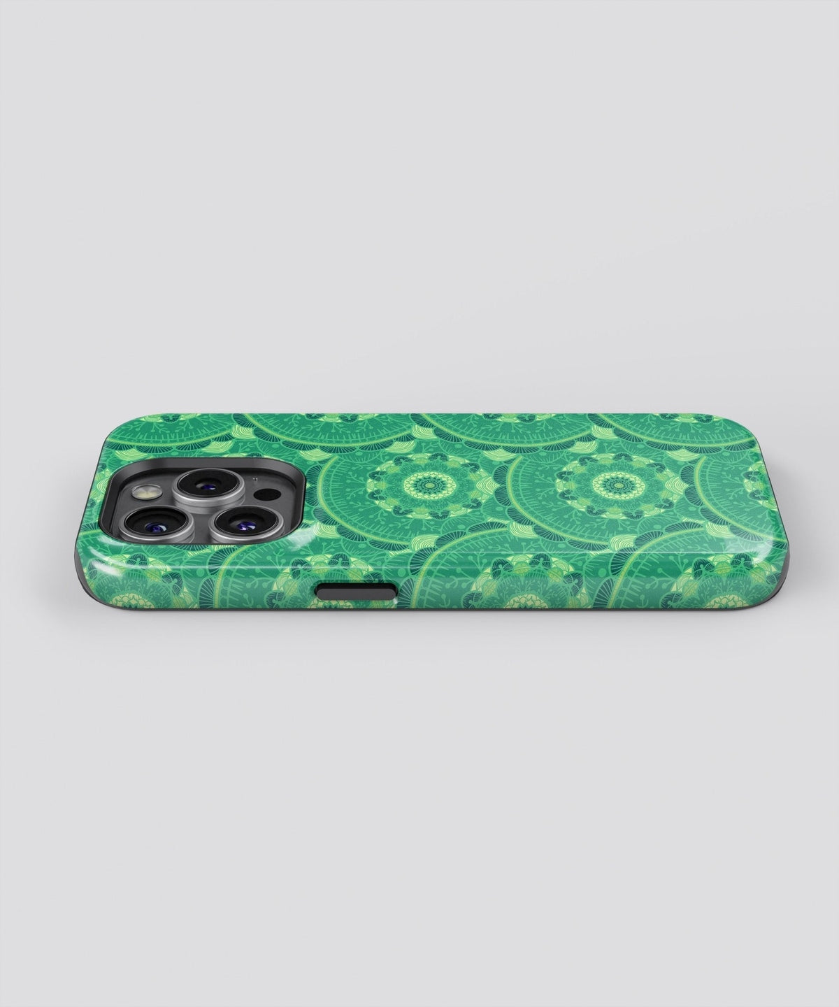 Harmonic Mandalic Reflections - iPhone Case