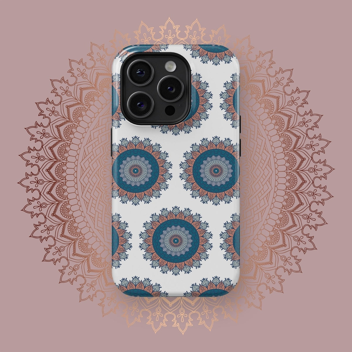 Harmonic Mandalic Serenity - iPhone Case