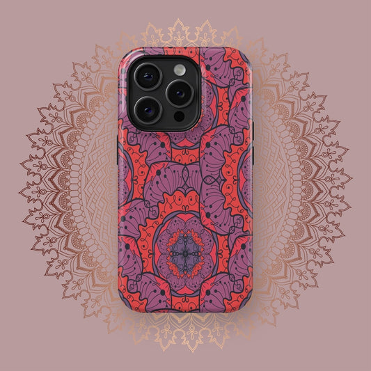 Harmonious Yantra Hues - iPhone Case