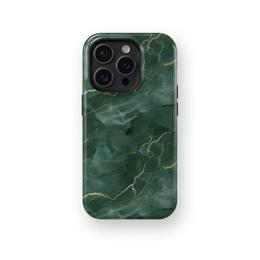 Harmony in Marble Shadows - iPhone Case Tough Case
