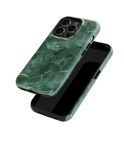 Harmony in Marble Shadows - iPhone Case