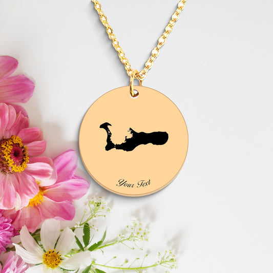 The Cayman Islands Country Map Necklace, Your Name Necklace, Minimalist Necklace, Personalized Gift, Silver Necklace, Gift For Him Her