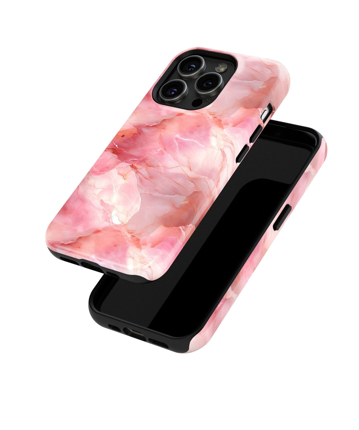 Marble Serenity Unveiled - iPhone Case, iPhone 15 Pro Max, iPhone 14,13,12, Pro, Max, Plus, Marble Design Case - tousphone