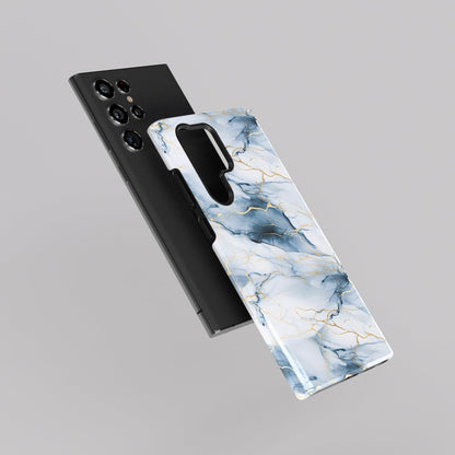 Enigmatic Marble Rhapsody - Samsung Case, Galaxy S24, S23, S22, Plus, Ultra - tousphone