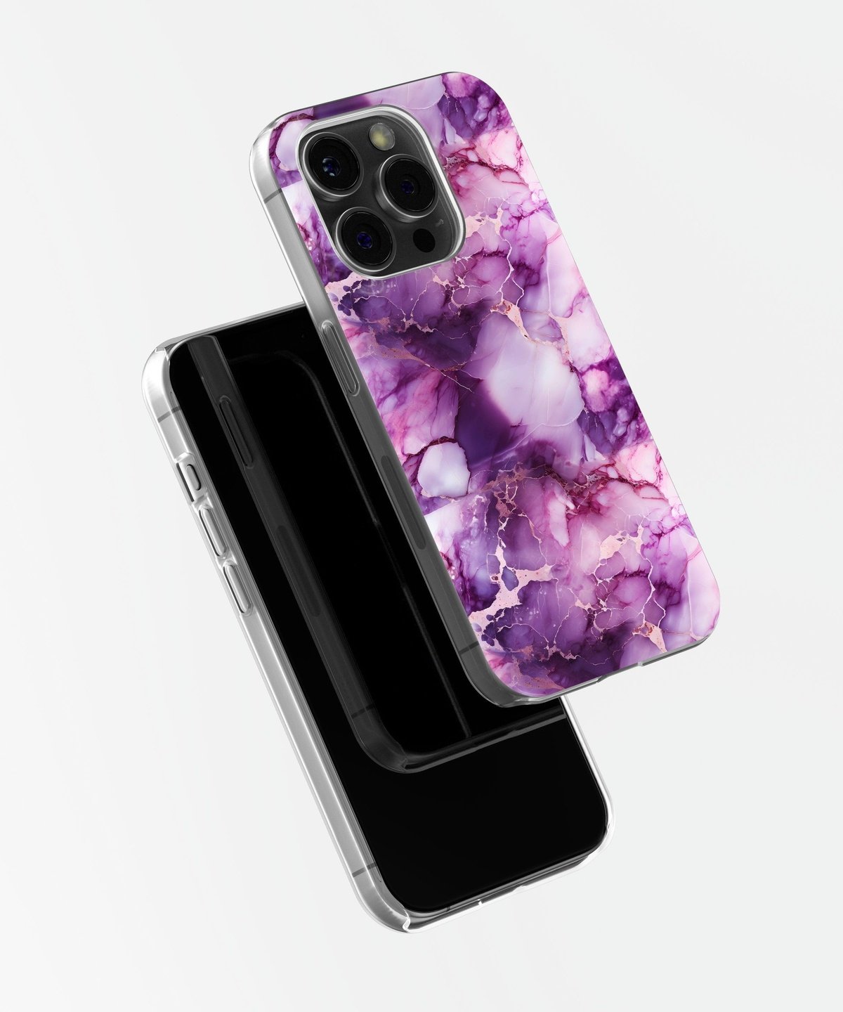 Marble Symphony: A Visual Overture - iPhone Case, iPhone 15 Pro Max, iPhone 14,13,12, Pro, Max, Plus, Marble Design Case - tousphone