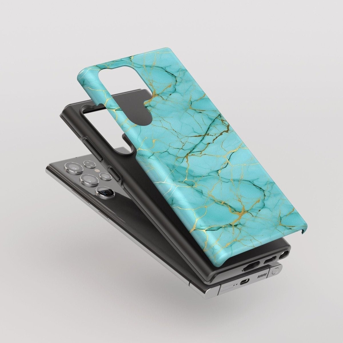 Echoes of Marble Splendor - Samsung Case, Galaxy S24, S23, S22, Plus, Ultra - tousphone
