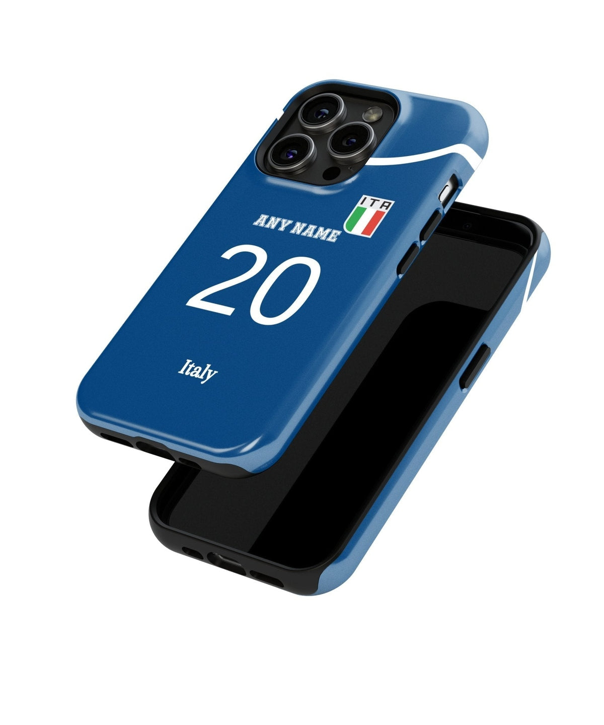 Italy Color Football Fan - iPhone Case