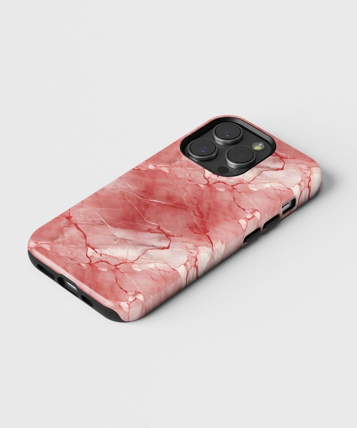 Journey through Marble Realms - iPhone Case