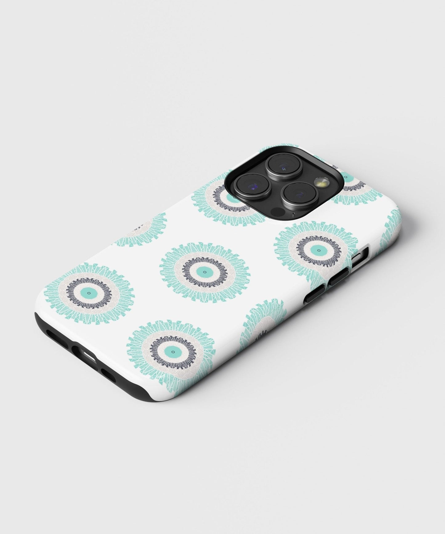 Kaleidoscopic Harmony Mandala - iPhone Case